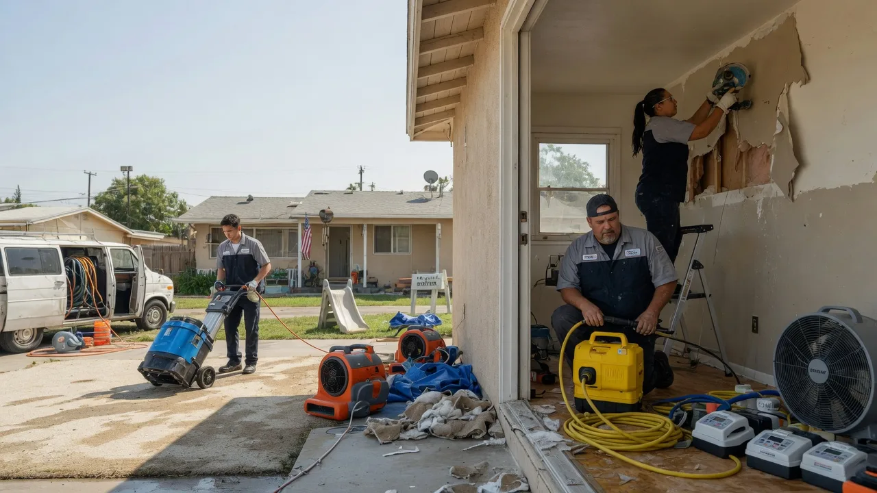 Water Damage Restoration in Hornitos, CA near me